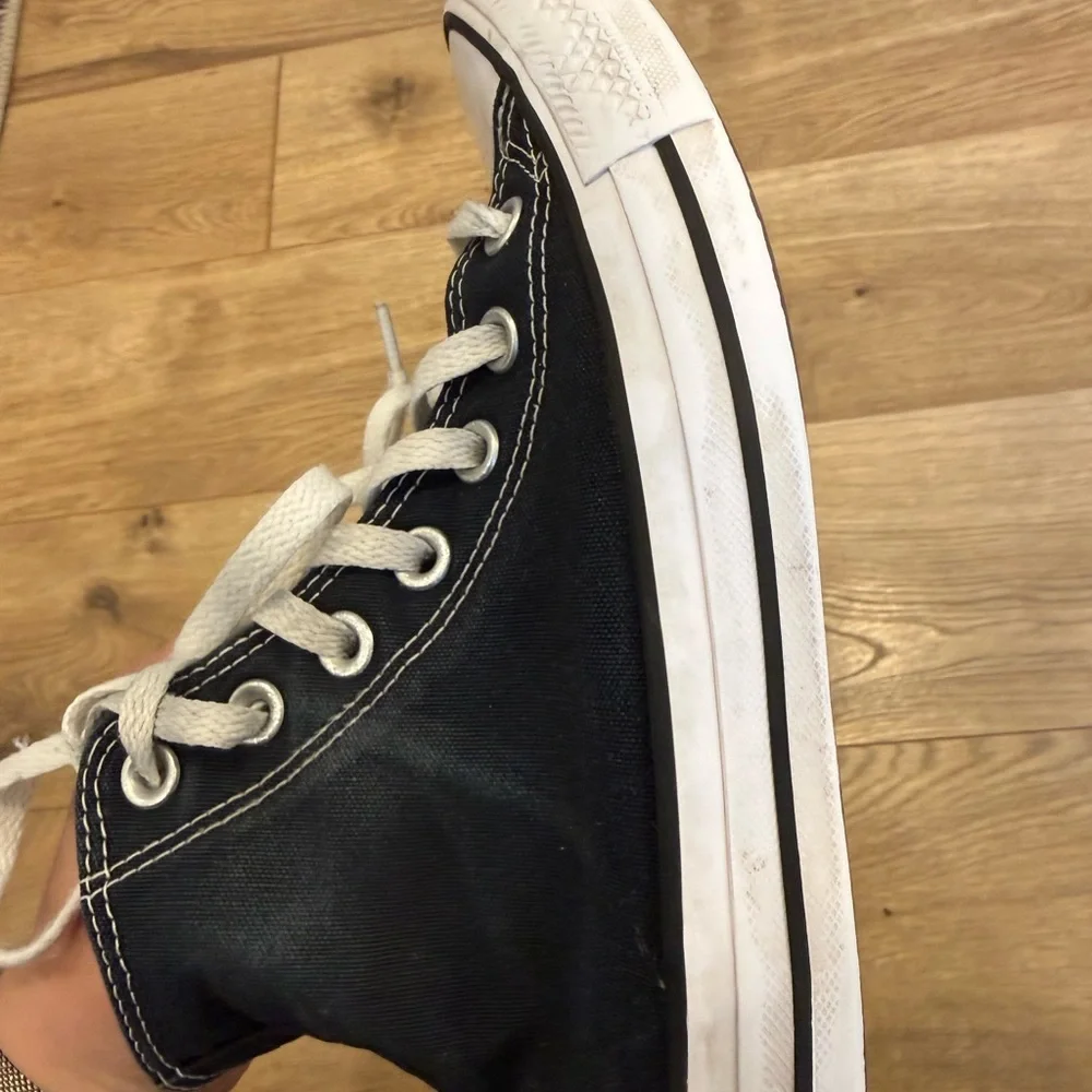 Converse Chuck Taylor All Star Canvas Black/White M9160C US Men 3.5 Women’s 5.5 - Picture 8 of 10